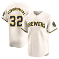 CAdoa M.Brewers #32 Jacob Misiorowski Player Cream Limited Game Stitched Jerseys