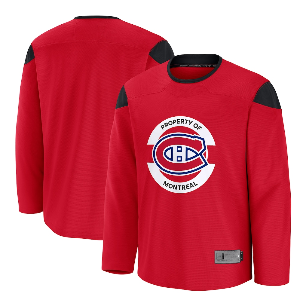 CAdoa M.Canadiens Red Practice Jerseys
