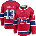CAdoa M.Canadiens #13 Cole Caufield Red Home Premier Breakaway Player Jerseys