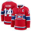 CAdoa M.Canadiens #14 Nick Suzuki Red Home Premium Jerseys