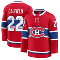 CAdoa M.Canadiens #22 Cole Caufield Red Home Premium Jerseys