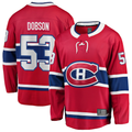 CAdoa M.Canadiens #53 Noah Dobson Red Home Breakaway Jerseys