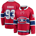 CAdoa M.Canadiens #93 Ivan Demidov Red Home Breakaway Jerseys