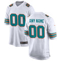 CAdoa Custom M.Dolphins Game Secondary Alternate Stitched Jerseys