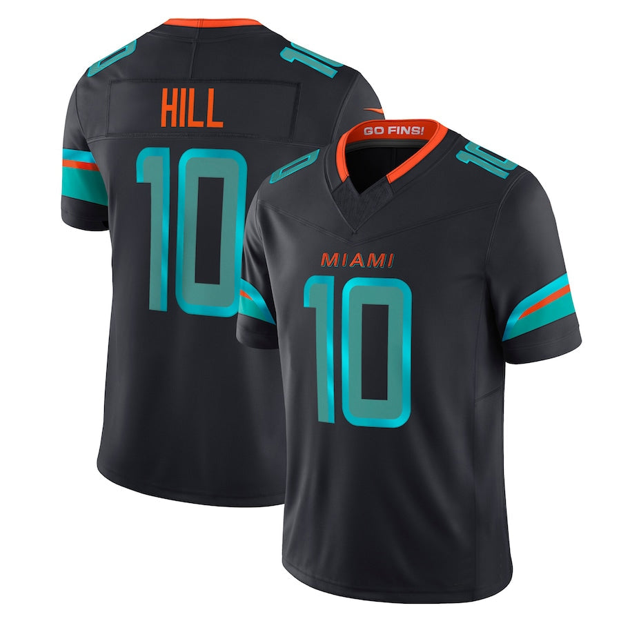 CAdoa M.Dolphins #10 Tyreek Hill Player Blue Rivalries Collection Vapor Limited Stitched Jerseys