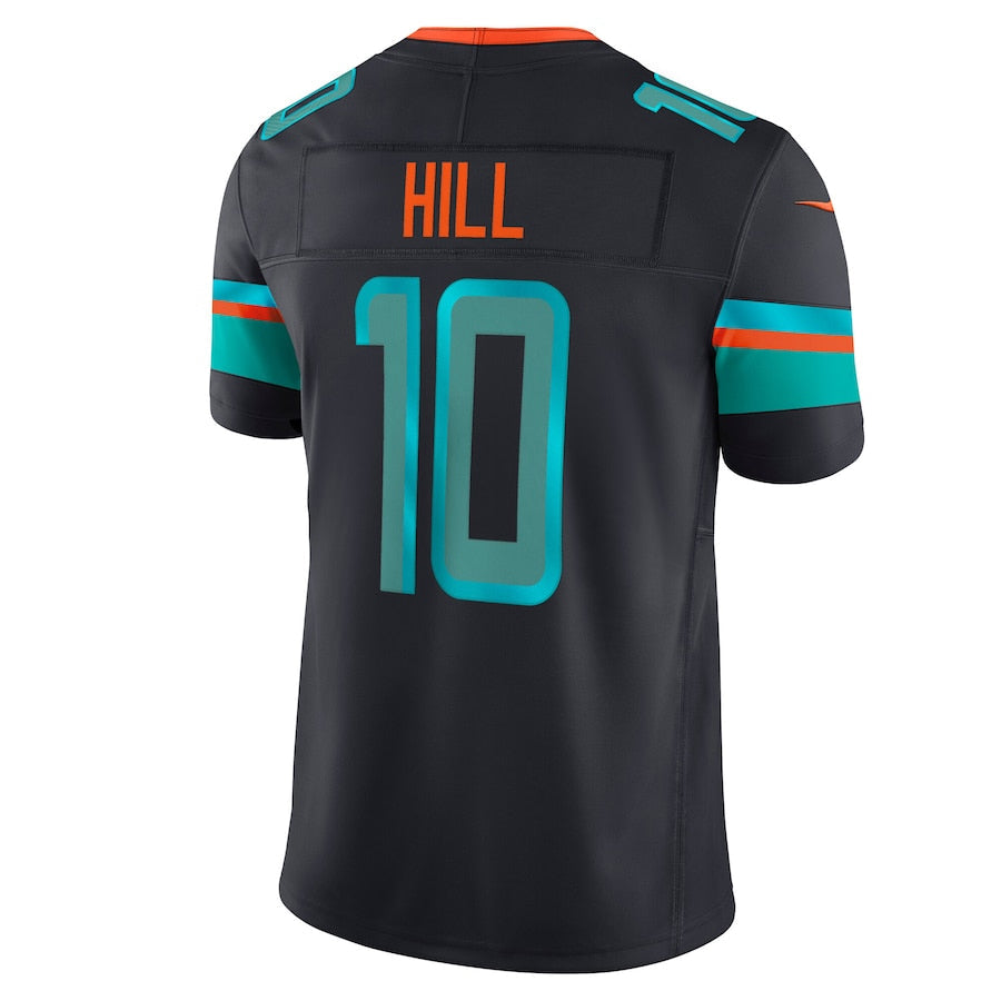 CAdoa M.Dolphins #10 Tyreek Hill Player Blue Rivalries Collection Vapor Limited Stitched Jersey