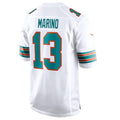 CAdoa M.Dolphins #13 Dan Marino White Retired Player Jersey American Stitched Jersey