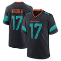 CAdoa M.Dolphins #17 Jaylen Waddle Player Blue Rivalries Collection Game Stitched Jerseys