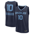 CAdoa M.Grizzlies #10 Luke Kennard Navy Fast Break Replica Player Stitched Jerseys- Icon Edition