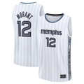 CAdoa M.Grizzlies #12 Ja Morant White 2025-2026 City Edition Fast Break Stitched Jerseys
