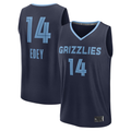 CAdoa M.Grizzlies #14 Zach Edey Navy Draft Fast Break Player Stitched Jerseys- Icon Edition