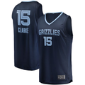 CAdoa M.Grizzlies #15 Brandon Clarke Navy Fast Break Replica Stitched Jerseys- Icon Edition