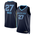 CAdoa M.Grizzlies #27 Cameron Boozer Navy 2026 Draft Swingman Stitched Jerseys- Icon Edition
