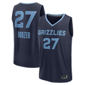 CAdoa M.Grizzlies #27 Cameron Boozer Navy Draft First Round Pick Fast Break Stitched Jerseys- Icon Edition