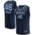 CAdoa M.Grizzlies #46 John Konchar Navy Fast Break Replica Stitched Jerseys- Icon Edition