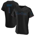 CAdoa M.Marlins #1 Connor Norby Player Black  Home Limited Stitched Jerseys