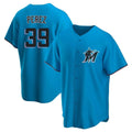 CAdoa M.Marlins #39 Eury Perez Player Blue Home Game Stitched Jerseys
