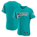 CAdoa M.Marlins Blank Player Teal Mitchell & Ness Cooperstown Collection Limited Elite Stitched Jerseys