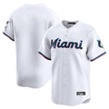 CAdoa M.Marlins Blank Player White Home Limited Stitched Jerseys