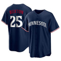 CAdoa M.Twins #25 Byron Buxton Player Navy Replica Alternate Home Stitched Jerseys