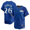 CAdoa M.Twins #26 Max Kepler Player Royal City Connect Limited Home Stitched Jerseys