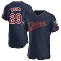 CAdoa M.Twins #29 Rod Carew Player Navy 60th Home Limited Elite Stitched Jerseys