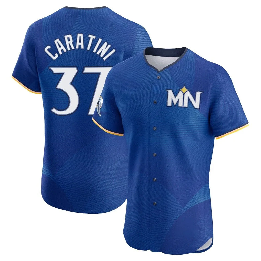 CAdoa M.Twins #37 Victor Caratini Player Royal City Connect Limited Home Stitched Jerseys