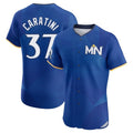 CAdoa M.Twins #37 Victor Caratini Player Royal City Connect Limited Home Stitched Jerseys