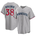CAdoa M.Twins #38 Matt Wallner Player Gray Game Limited Home Stitched Jerseys