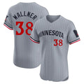 CAdoa M.Twins #38 Matt Wallner Player Gray Home Limited Elite Stitched Jerseys