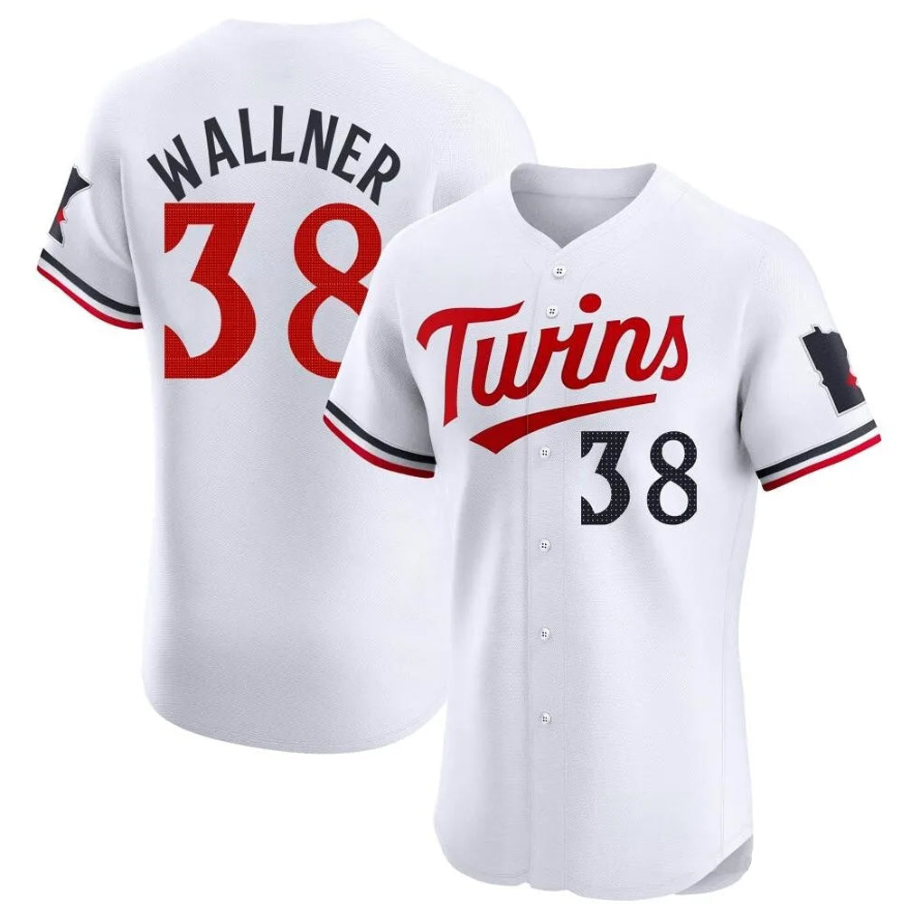 CAdoa M.Twins #38 Matt Wallner Player White Home Limited Elite Stitched Jerseys