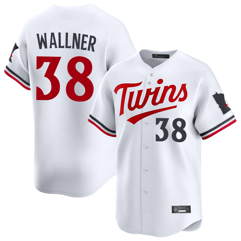 CAdoa M.Twins #38 Matt Wallner Player White Home Limited Stitched Jerseys