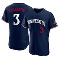 CAdoa M.Twins #3 Harmon Killebrew Player Navy Replica Home Limited Elite Stitched Jerseys
