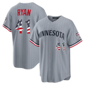 CAdoa M.Twins #41 Joe Ryan Gray USA 250 Fourth of July Road Stadium Jersey
