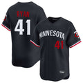 CAdoa M.Twins #41 Joe Ryan Player Navy Home Limited Stitched Jerseys