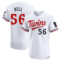 CAdoa M.Twins #56 Josh Bell Player White Home Limited Stitched Jerseys