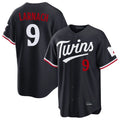CAdoa M.Twins #9 Trevor Larnach Player Navy Home Game Stitched Jerseys