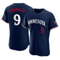 CAdoa M.Twins #9 Trevor Larnach Player Navy Replica Home Limited Elite Stitched Jerseys