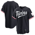 CAdoa Minnesota Twins Blank Player Navy Home Game Stitched Jerseys