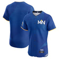 CAdoa Minnesota Twins Blank Player Royal City Connect Limited Elite Home Stitched Jerseys
