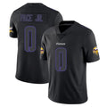 CAdoa MN.Vikings #0 Ivan Pace Jr. Player Black Impact LImited Home Game Stitched Jerseys