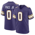 CAdoa MN.Vikings #0 Ivan Pace Jr. Player Purple Classic Home Game Stitched Jerseys