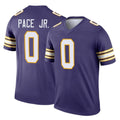 CAdoa MN.Vikings #0 Ivan Pace Jr. Player Purple Limited Classic Home Game Stitched Jerseys