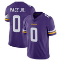 CAdoa MN.Vikings #0 Ivan Pace Jr. Player Purple Limited Vapor Untouchable Home Game Stitched Jerseys