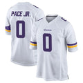 CAdoa MN.Vikings #0 Ivan Pace Jr. Player White Home Game Stitched Jerseys