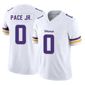 CAdoa MN.Vikings #0 Ivan Pace Jr. Player White Limited Vapor F.U.S.E. Home Game Stitched Jerseys