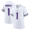 CAdoa MN.Vikings #1 Kyler Murray Player White Alternate Home Game Stitched Jerseys