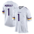 CAdoa MN.Vikings #1 Kyler Murray Player White Home Game Stitched Jerseys