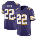 CAdoa MN.Vikings #22 Harrison Smith Purple Vapor F.U.S.E. Limited Jersey Stitched American Stitched Jerseys
