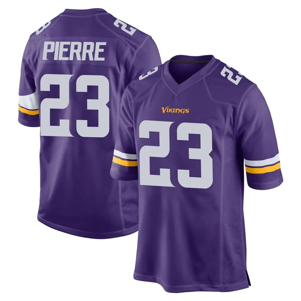 CAdoa MN.Vikings #23 James Pierre Player Purple Home Game Stitched Jerseys